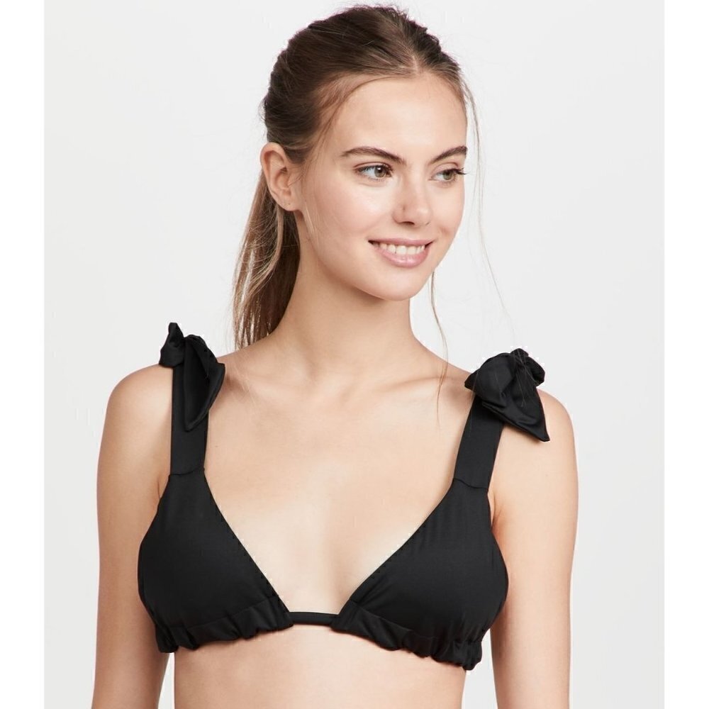 Palmacea Tiza Bikini Top Black Size XS